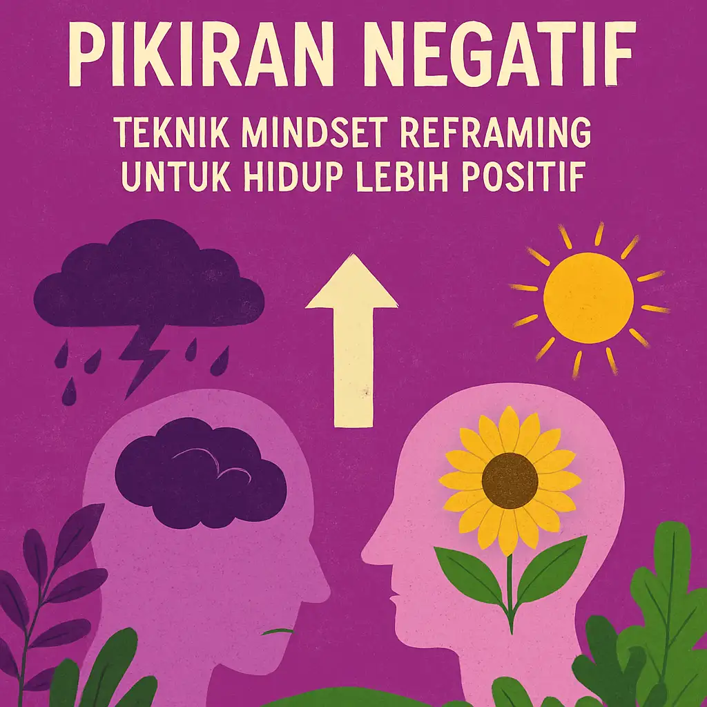 Mengelola Pikiran Negatif: Teknik Mindset Reframing untuk Hidup Lebih Positif